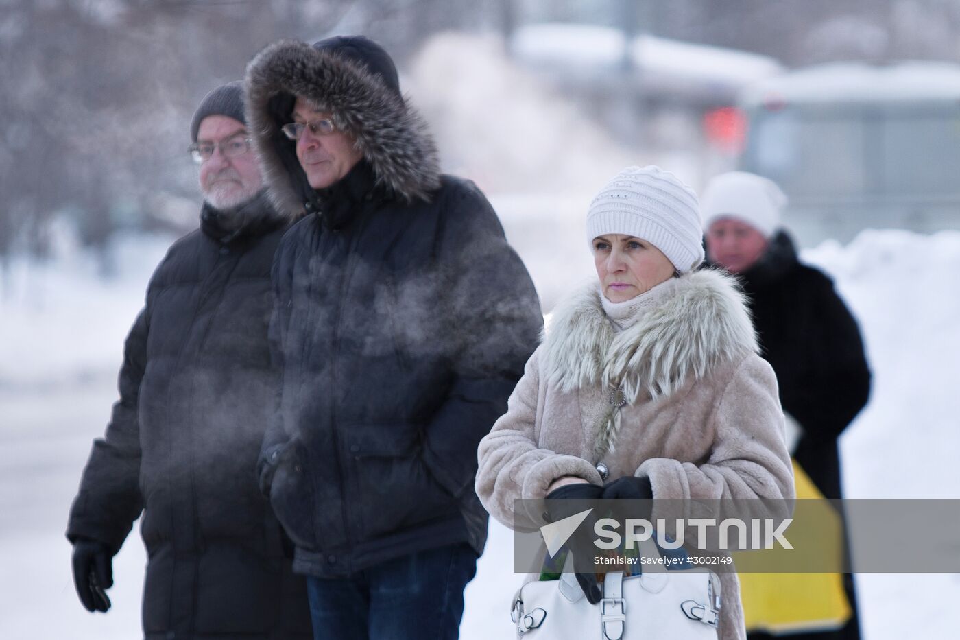 Abnormal frosts in Tomsk