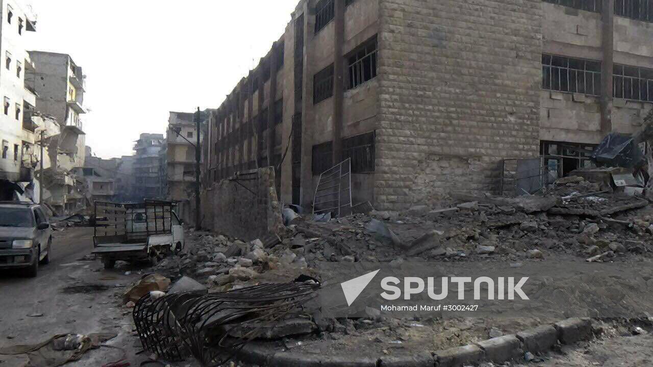 Al Soukari, the last liberated district in Eastern Aleppo