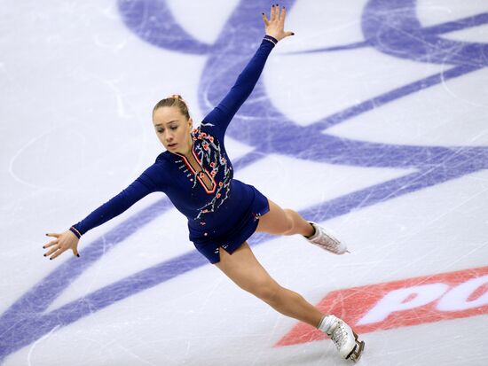 Russian Figure Skating Championships. Women's free skating