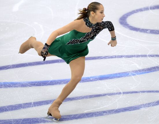 Russian Figure Skating Championships. Women's free skating