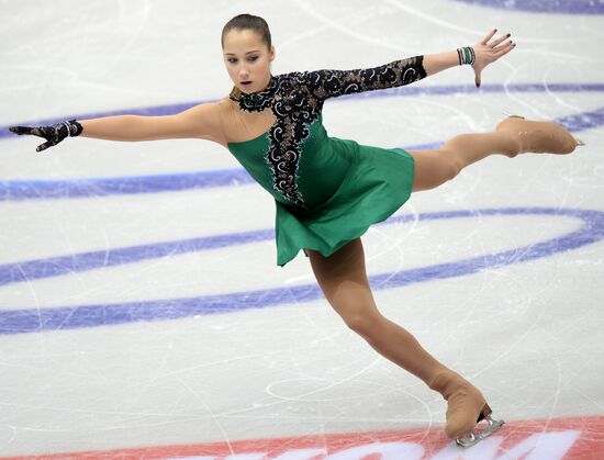 Russian Figure Skating Championships. Women's free skating