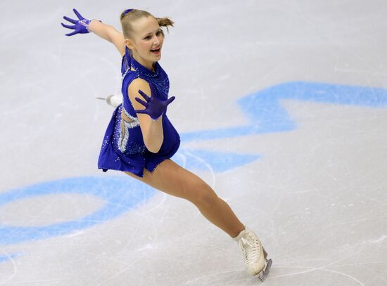 Russian Figure Skating Championships. Women's free skating