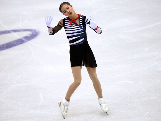 Russian Figure Skating Championships. Women's free skating