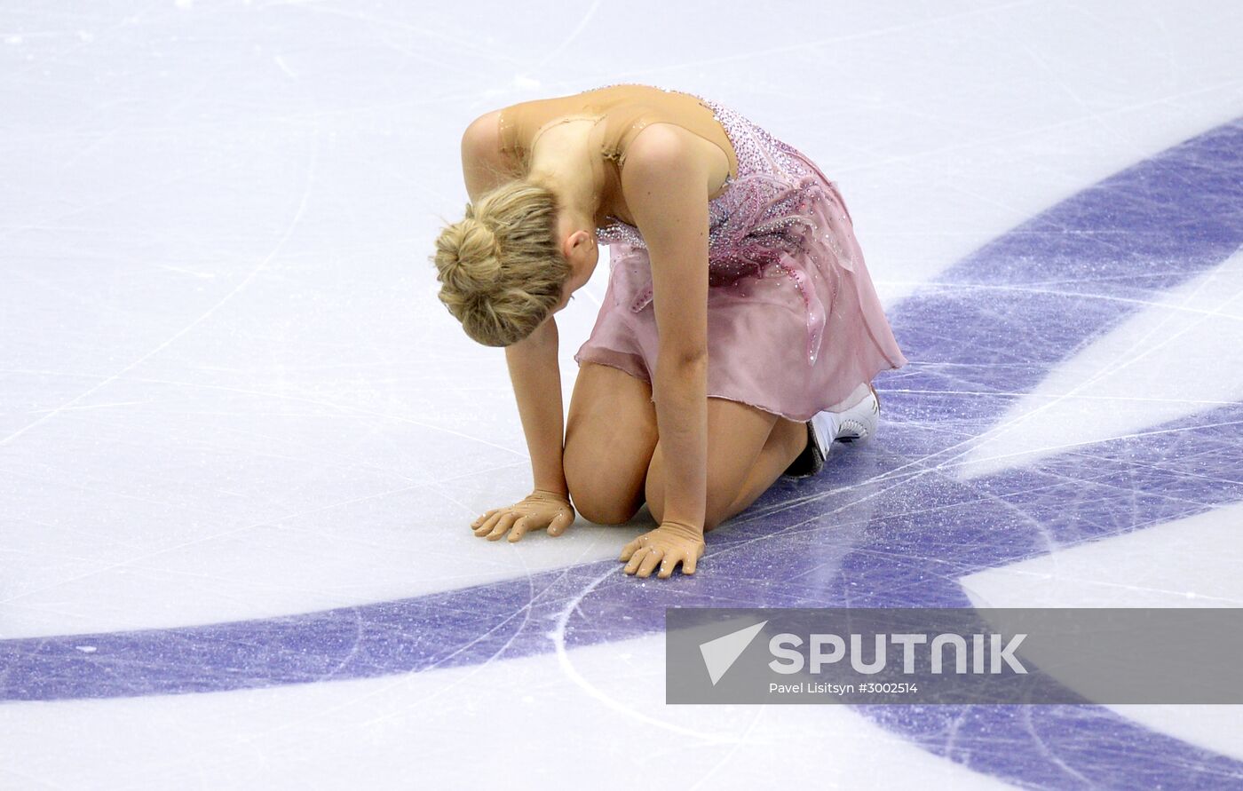 Russian Figure Skating Championships. Women's free skating