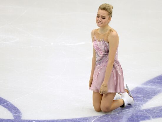 Russian Figure Skating Championships. Women's free skating