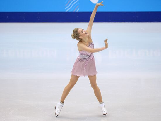Russian Figure Skating Championships. Women's free skating