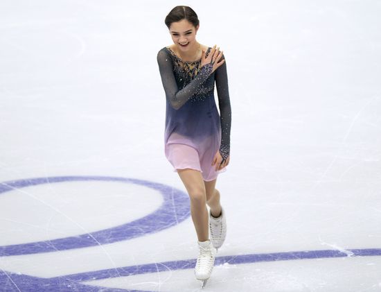 Russian Figure Skating Championships. Women's free skating