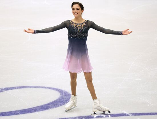 Russian Figure Skating Championships. Women's free skating
