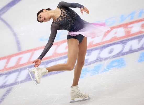 Russian Figure Skating Championships. Women's free skating