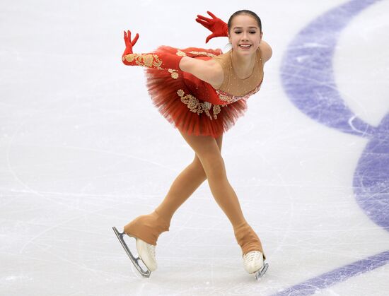 Russian Figure Skating Championships. Women's free skating