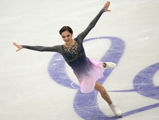 Russian Figure Skating Championships. Women's free skating
