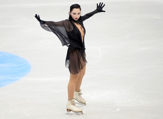 Russian Figure Skating Championships. Women's free skating