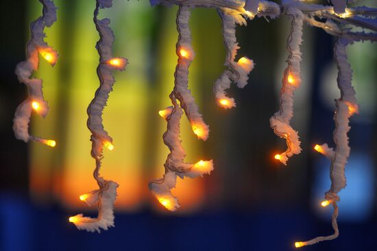 Khan's Court ethnic New Year village in Kazan