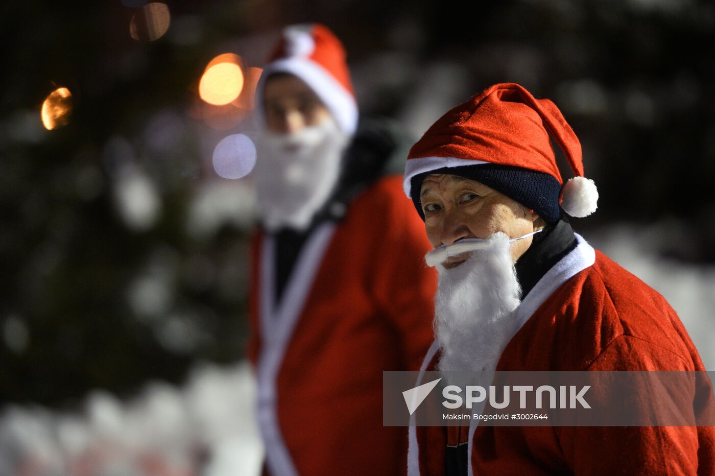 Khan's Court ethnic New Year village in Kazan