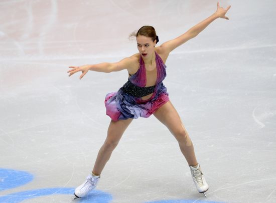 Russian Figure Skating Championships. Women's free skating