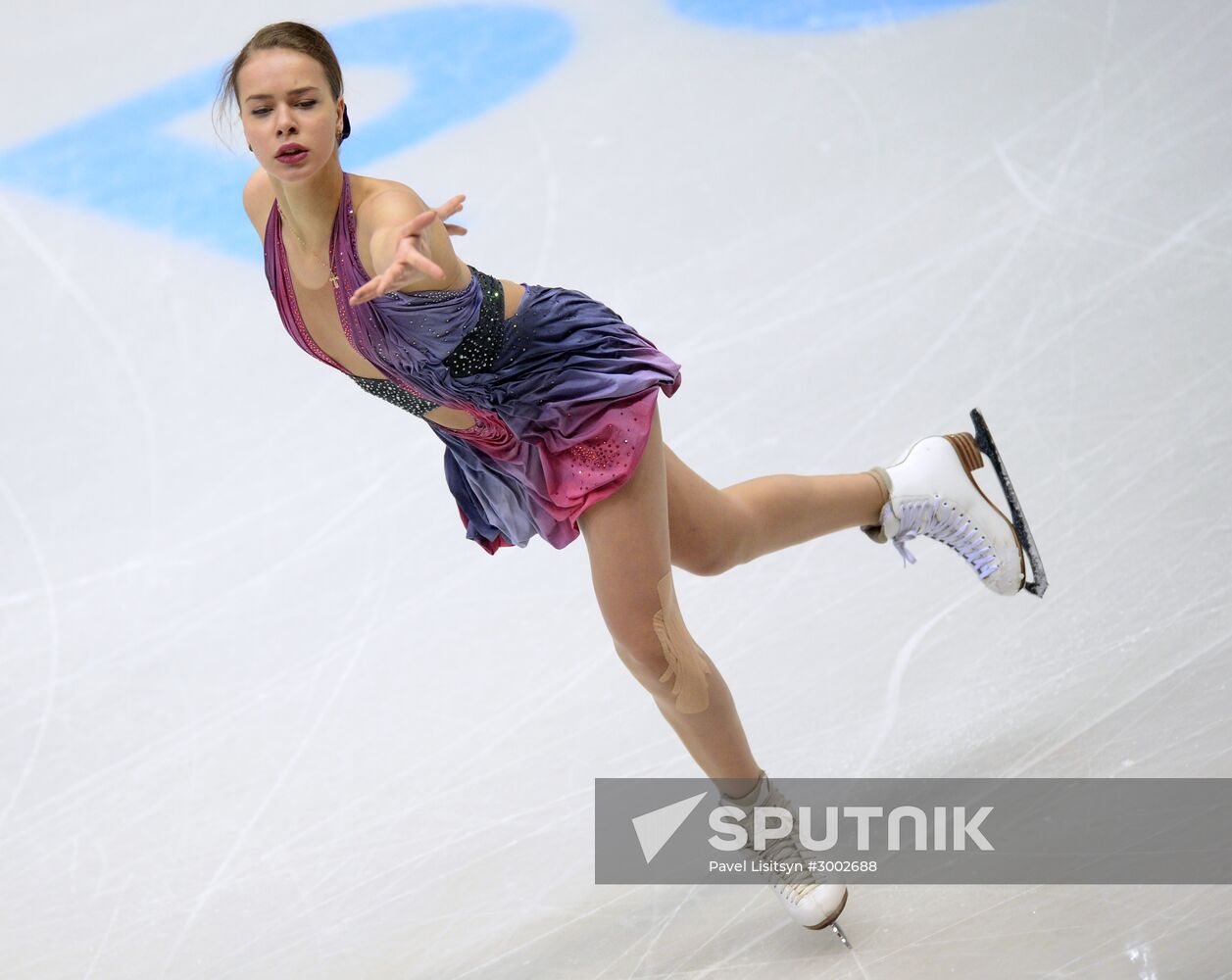 Russian Figure Skating Championships. Women's free skating