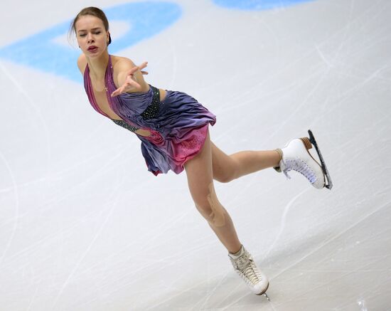 Russian Figure Skating Championships. Women's free skating