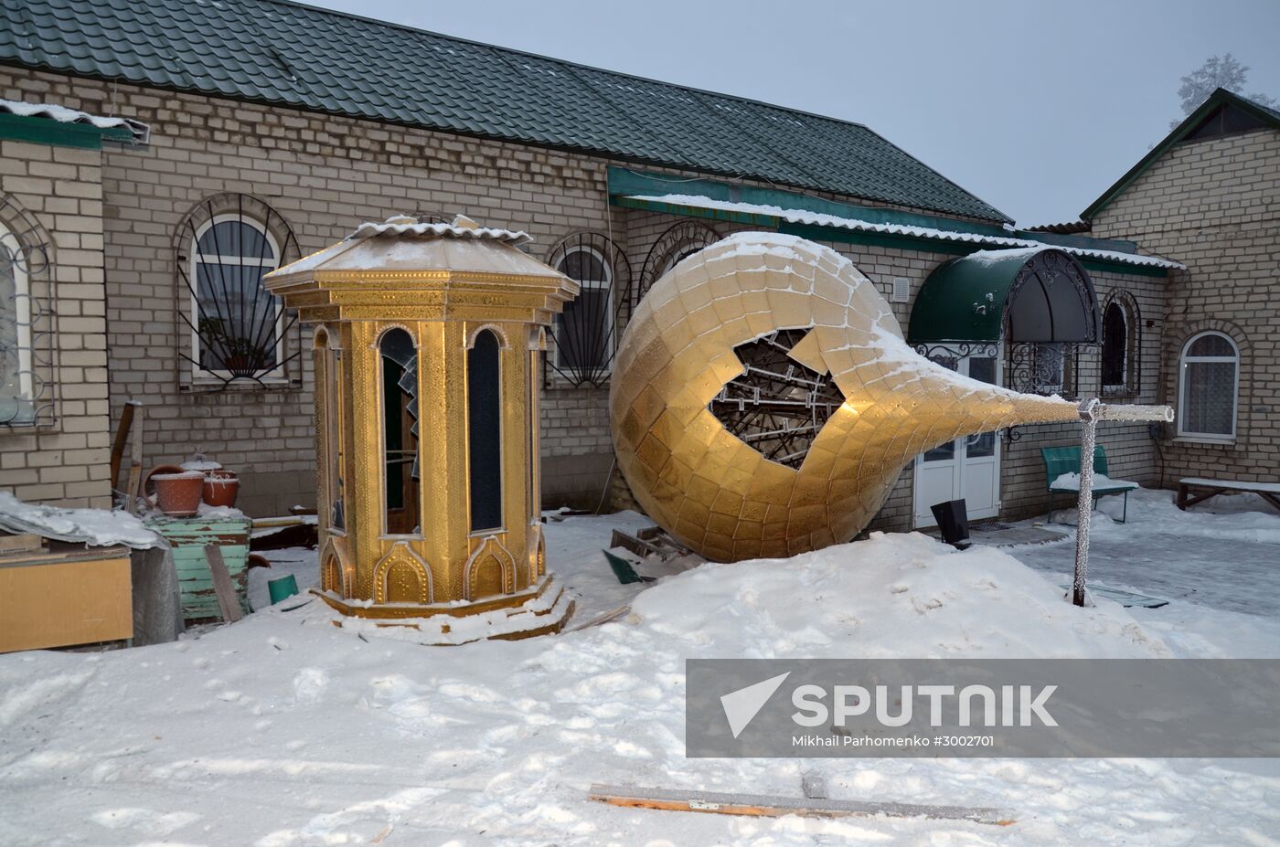 Aftermath of Debaltseve shelling in Donetsk Region