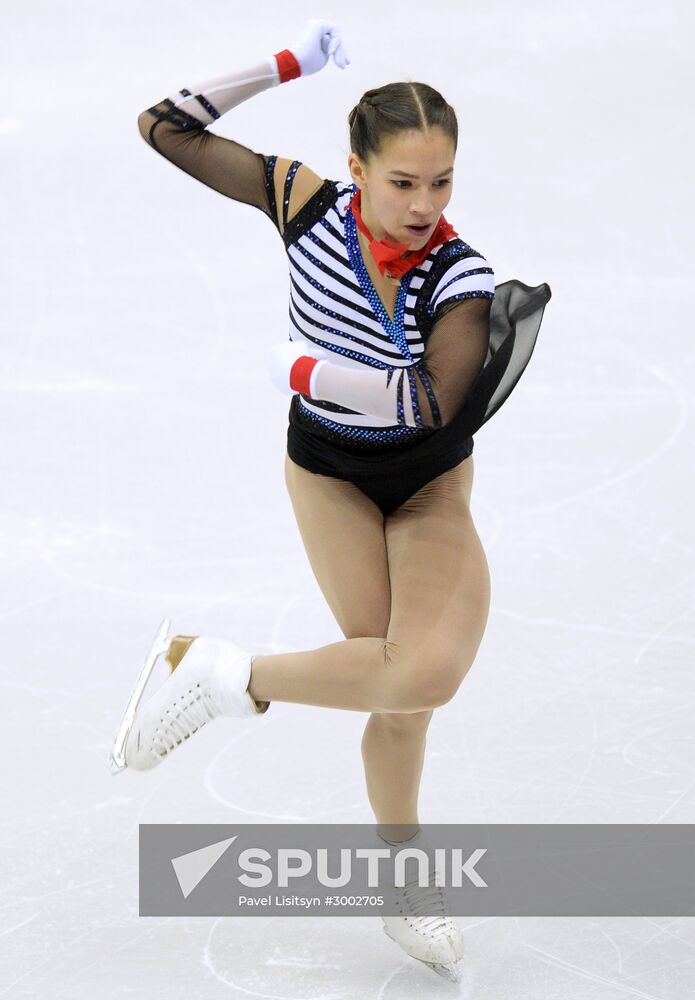 Russian Figure Skating Championships. Women's free skating