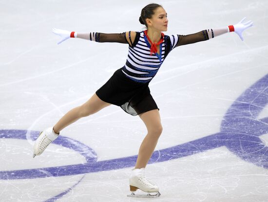 Russian Figure Skating Championships. Women's free skating