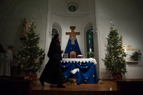 Catholic Christmas celebrations across Russia