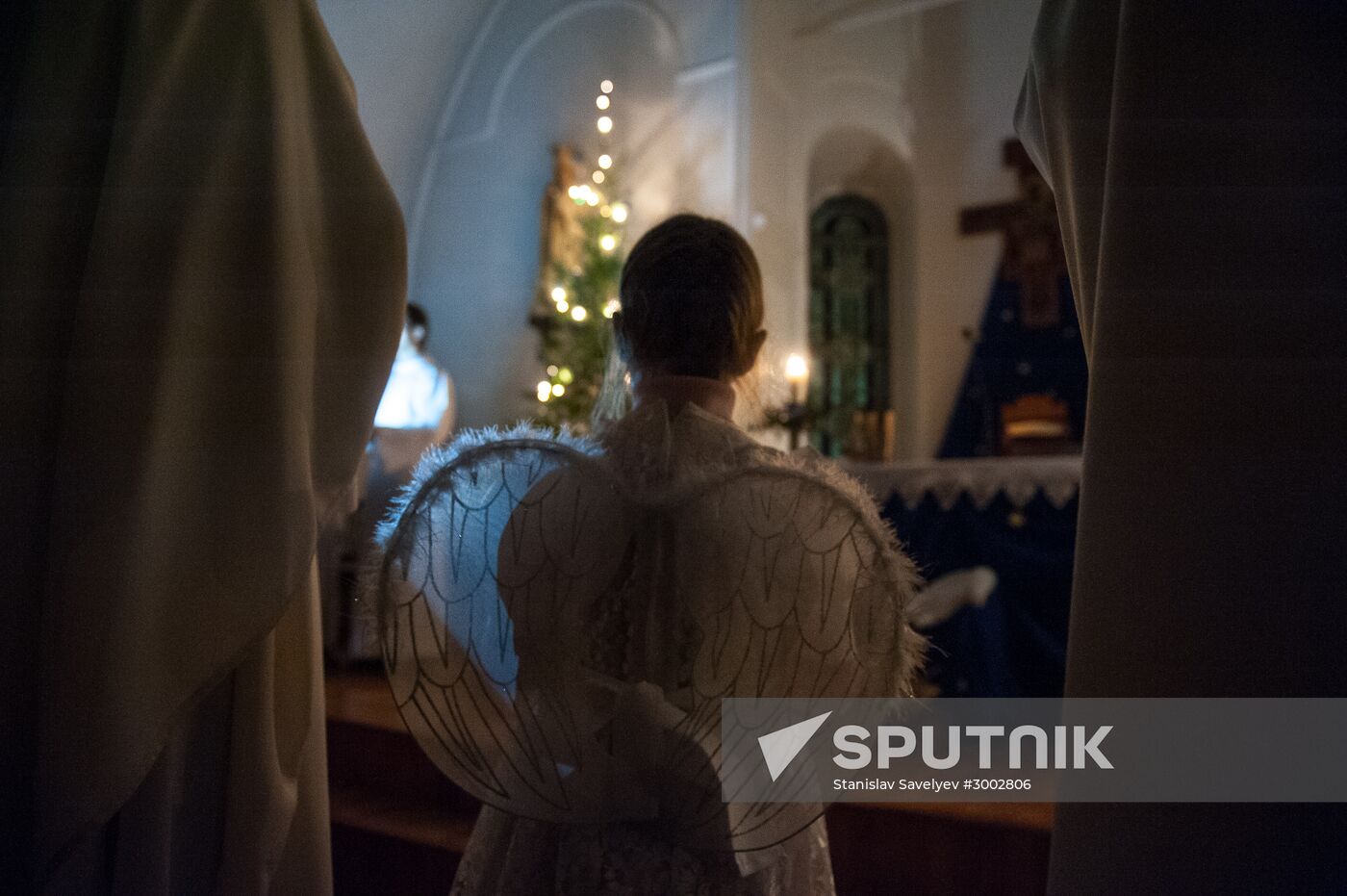Catholic Christmas celebrations across Russia