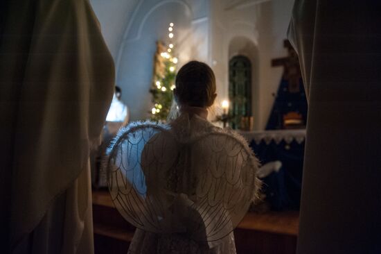 Catholic Christmas celebrations across Russia