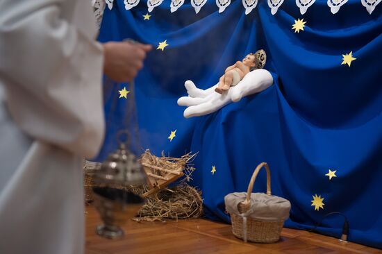 Catholic Christmas celebrations across Russia