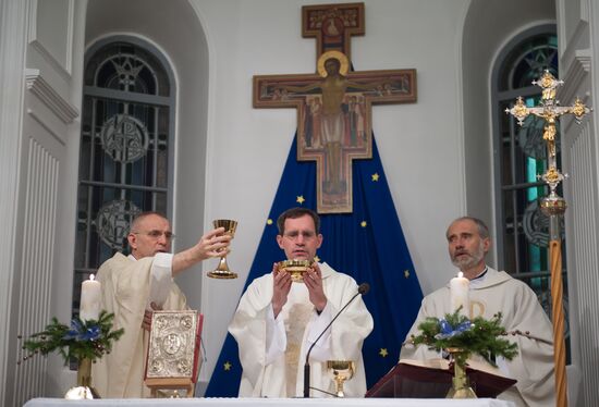 Catholic Christmas celebrations across Russia