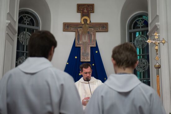 Catholic Christmas celebrations across Russia