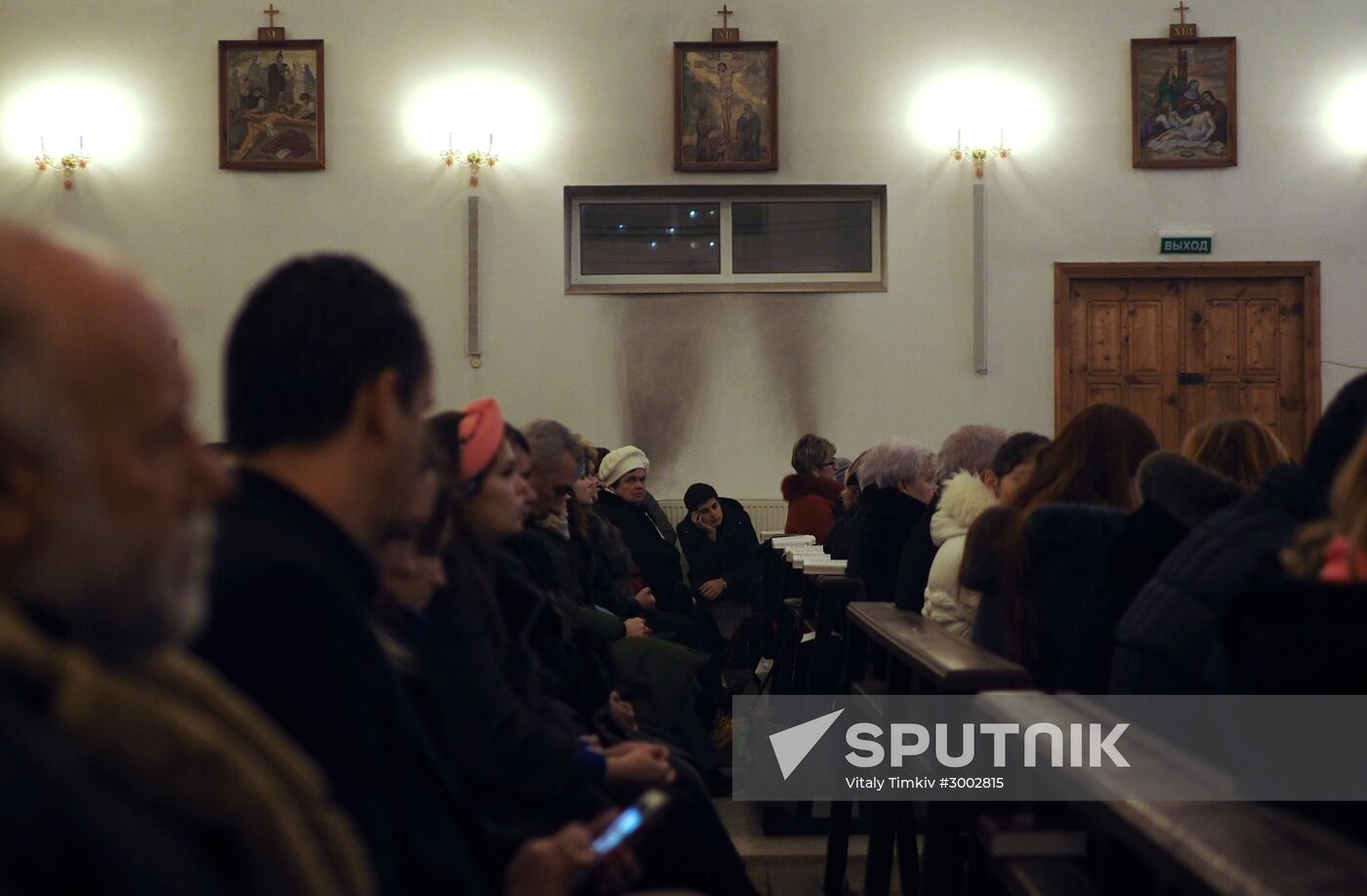 Catholic Christmas celebrations across Russia