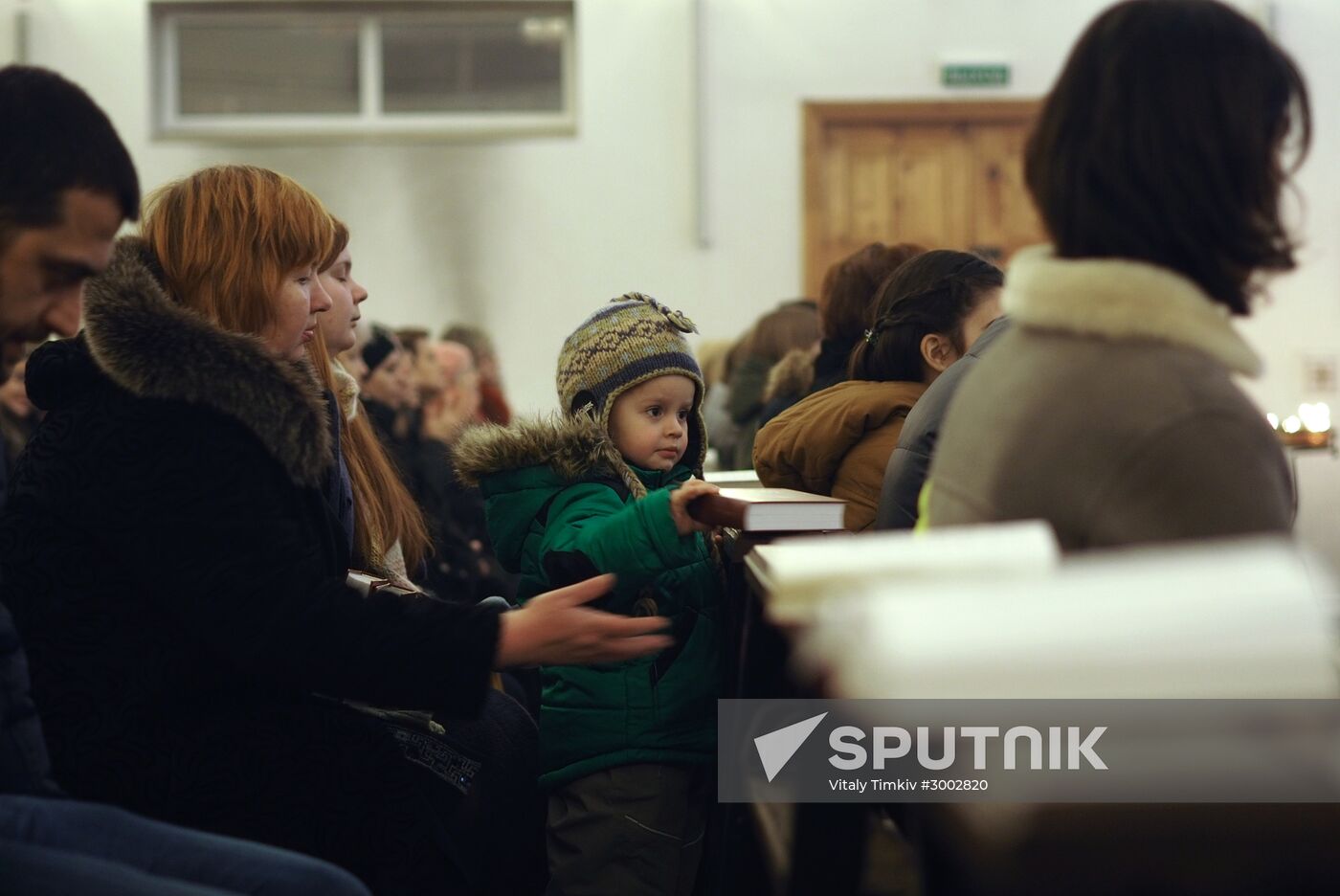 Catholic Christmas celebrations across Russia