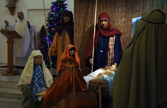 Catholic Christmas celebrations across Russia