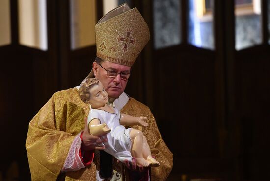 Catholics celebrate Christmas