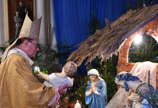 Catholics celebrate Christmas