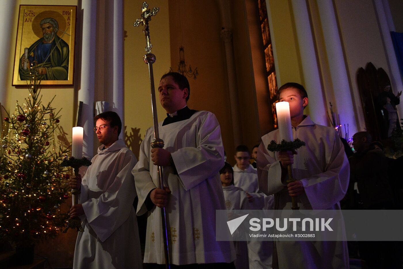 Catholics celebrate Christmas