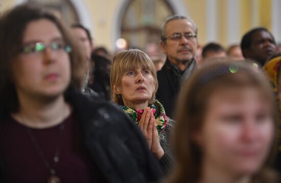 Catholics celebrate Christmas