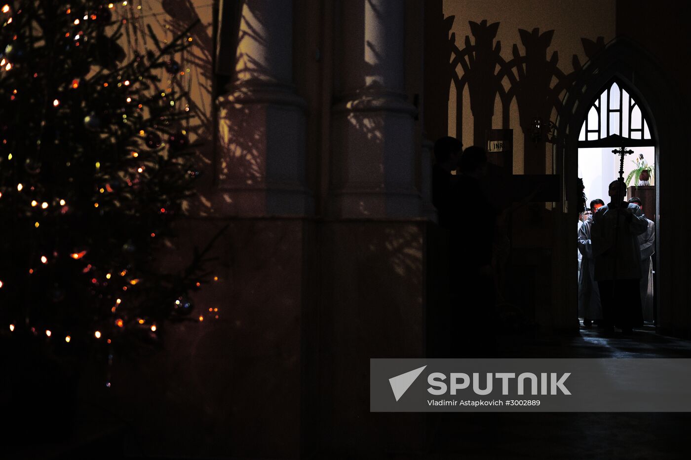 Catholics celebrate Christmas