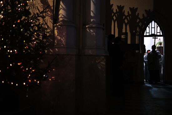 Catholics celebrate Christmas