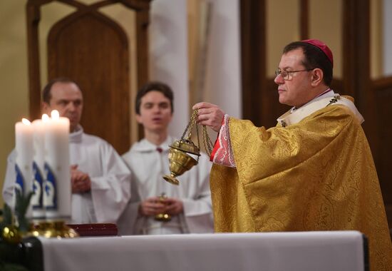 Catholics celebrate Christmas