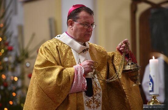 Catholics celebrate Christmas