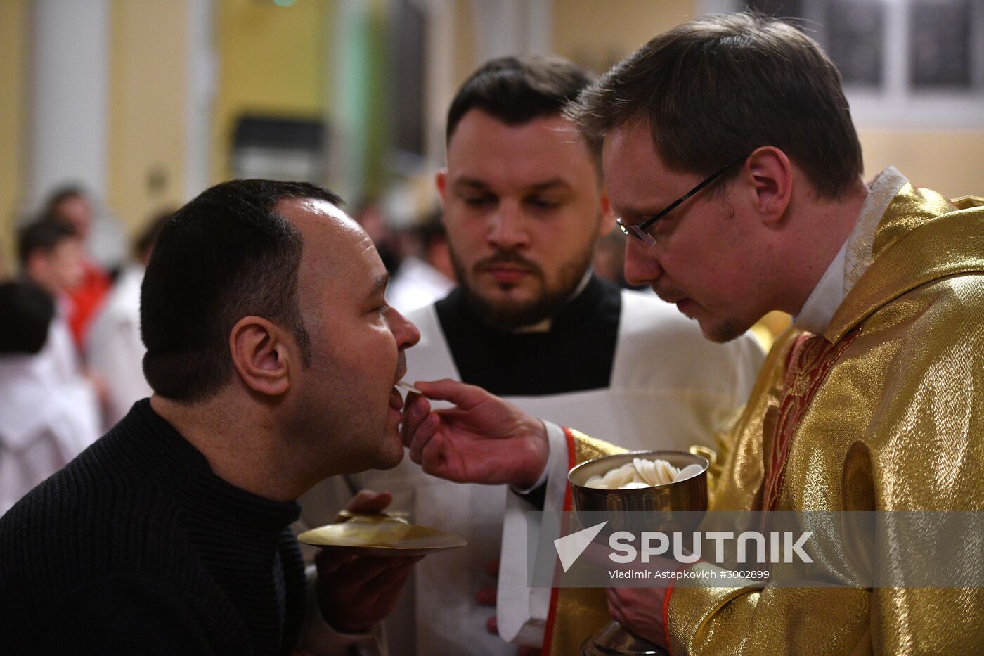 Catholics celebrate Christmas