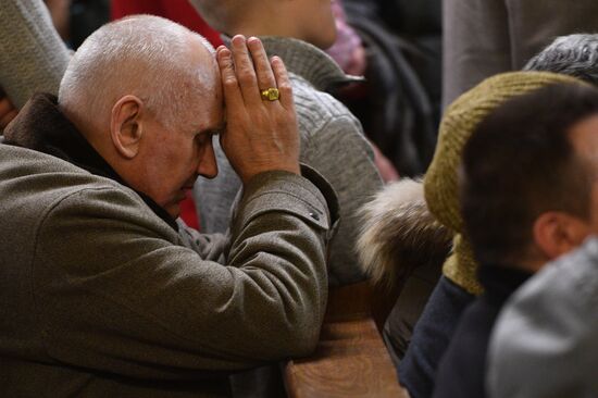 Catholics celebrate Christmas
