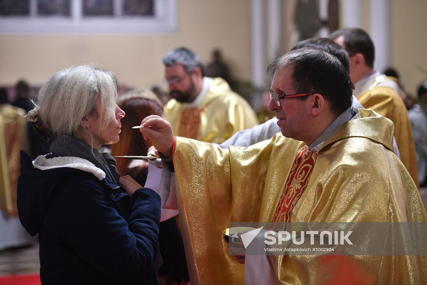 Catholics celebrate Christmas