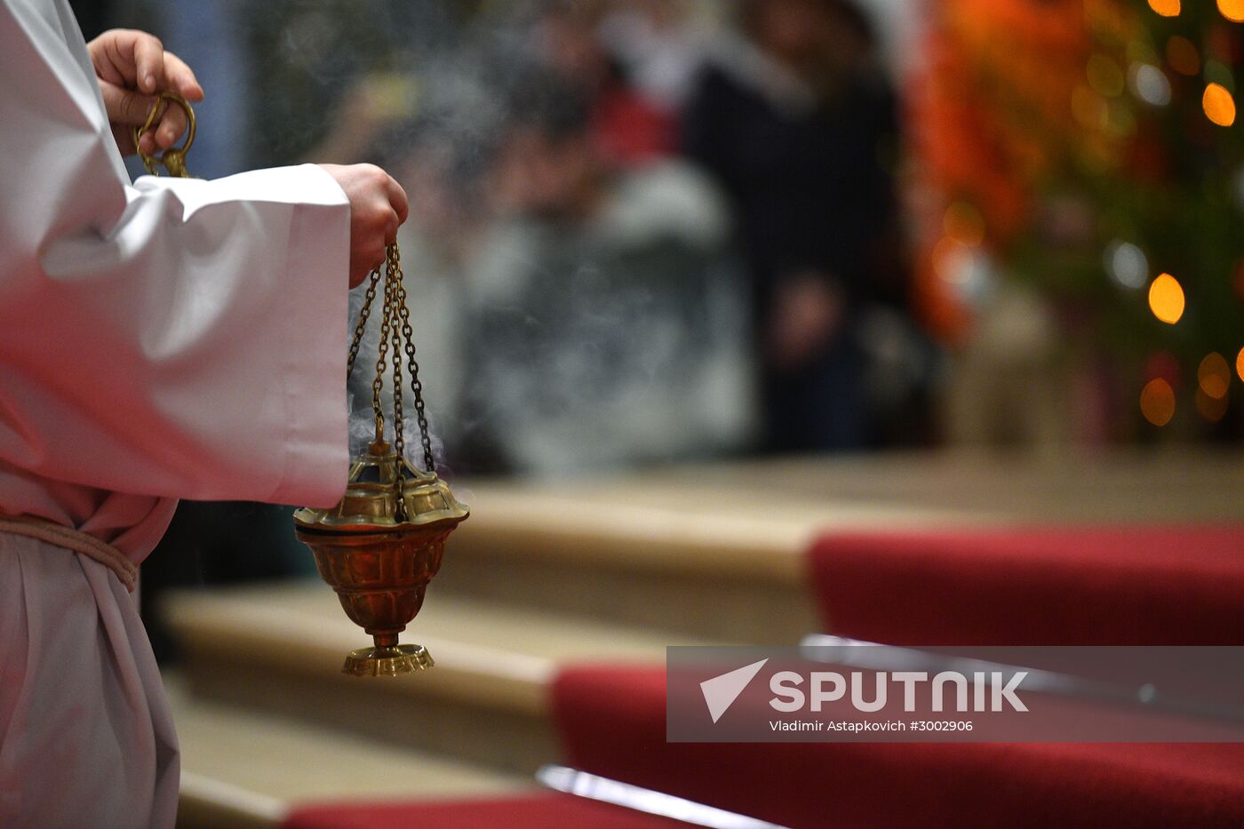 Catholics celebrate Christmas