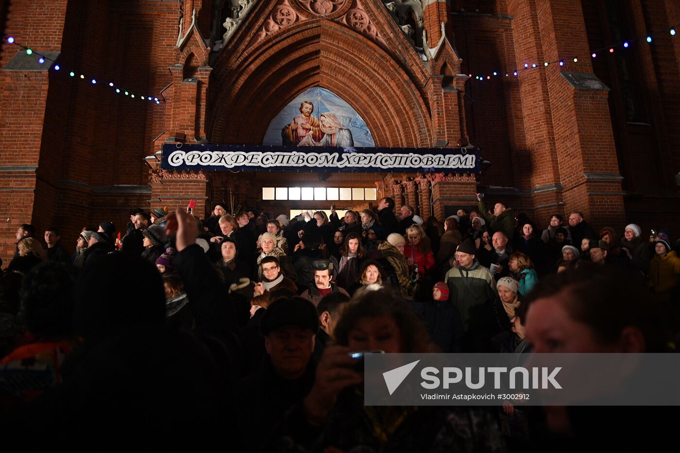 Catholics celebrate Christmas