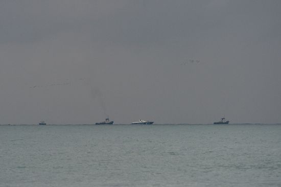 Russian Defense Ministry's TU-154 aircraft crash site in Sochi