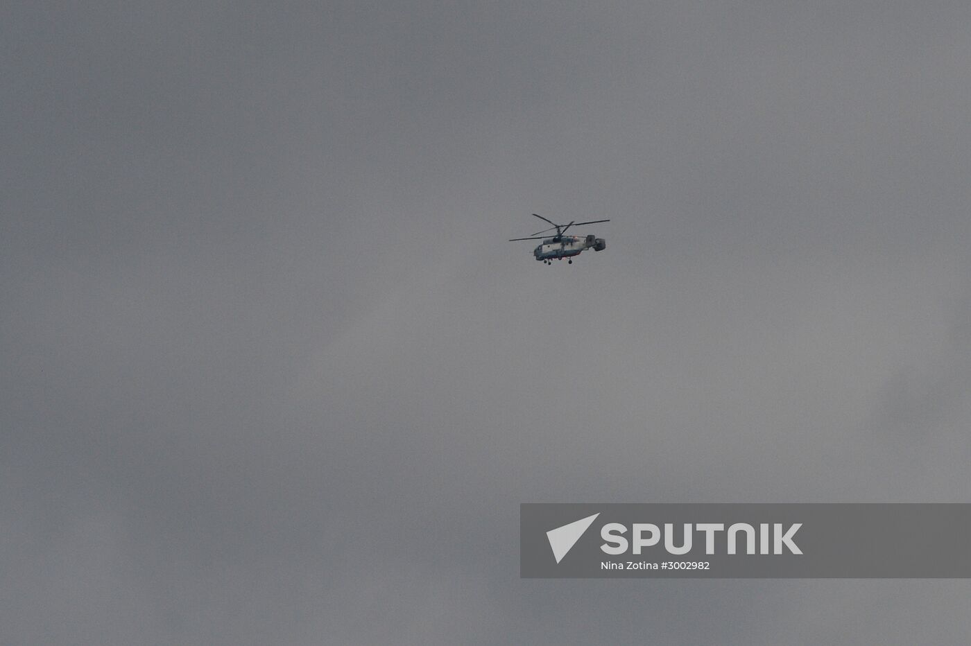 Russian Defense Ministry's TU-154 aircraft crash site in Sochi