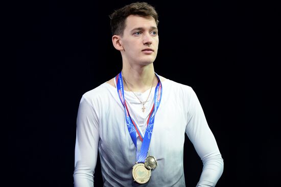 Russian Figure Skating Championship. Awarding ceremony
