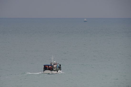 Rescue operation at Russian Defense Ministry's TU-154 aircraft crash site in Sochi
